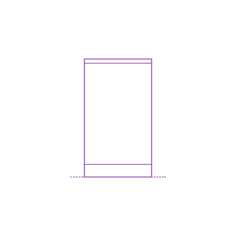 Fixtures Kitchen Cabinetry Ikea Sektion Base Cabinet 1 Drawer Outline Svg File, Free Vectors File